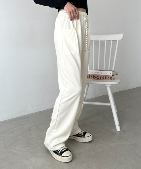 イージーワイドスウェットパンツ | CL2253015 | アイボリー