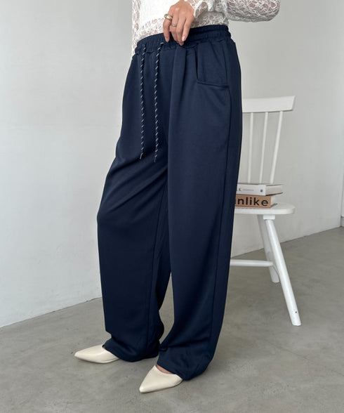 イージーワイドスウェットパンツ | CL2253015 | ネイビー