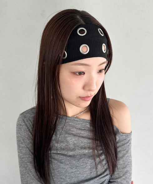 アイレットヘアバンド | BA6256009 | ブラック