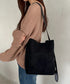 スウェード風バケツバッグ | MD1253022 | ブラック