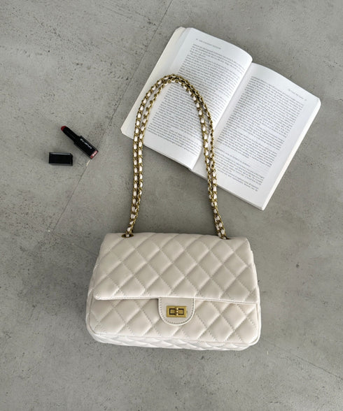 キルティングチェーンショルダーバッグ | MD1253024 | アイボリー