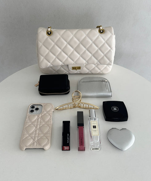 キルティングチェーンショルダーバッグ | MD1253024 | アイボリー