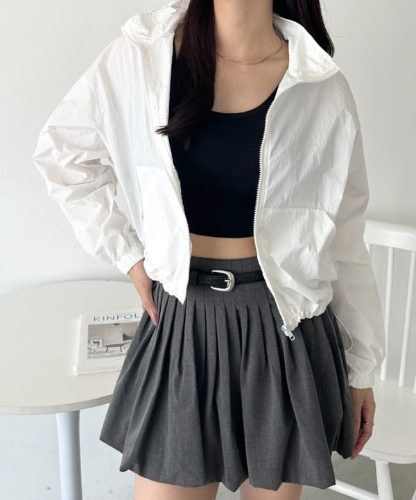 レースラインナイロントラックブルゾン | WR2253026 | ホワイト