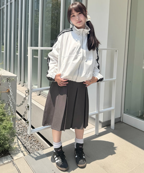 サイドラインレースナイロンブルゾン | SL2253015 | ホワイト