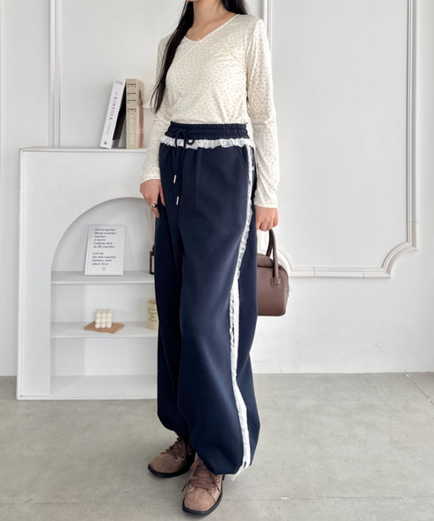 リボンフラワーVネックトップス | SL2256054 | アイボリー