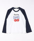 チェリーリボンラグランTシャツ | SL2256056 | ネイビー