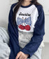 チェリーリボンラグランTシャツ | SL2256056 | ネイビー
