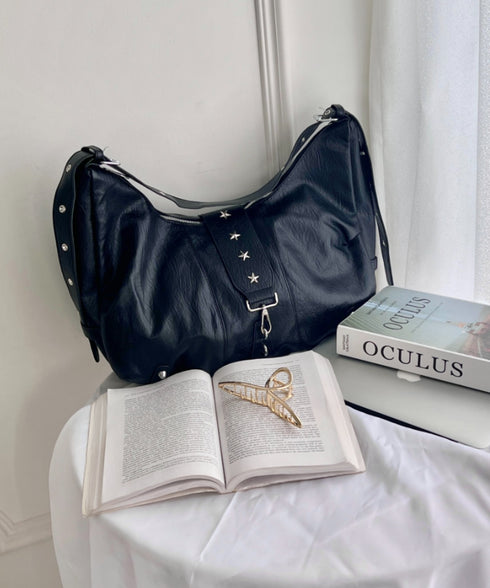 星スタッズPUショルダーバッグ | SL1256062 | ブラック