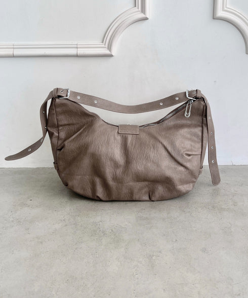 星スタッズPUショルダーバッグ | SL1256062 | モカ