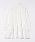 レースヘムフリルシャツワンピース | LO2253009 | ホワイト