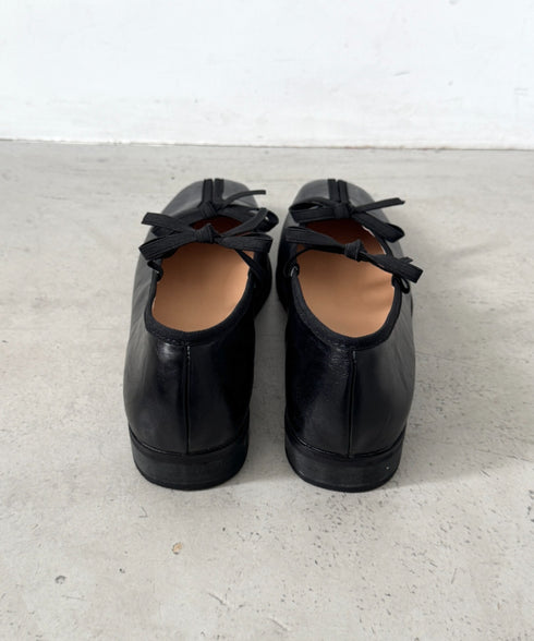 ダブルリボンスニーカーパンプス | LO3256025 | ブラック