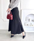 サテンマーメイドスカート | LO2256027 | ブラック