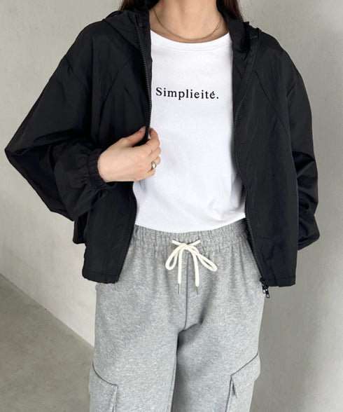 フード付きマウンテンパーカー | MD2253026 | ブラック