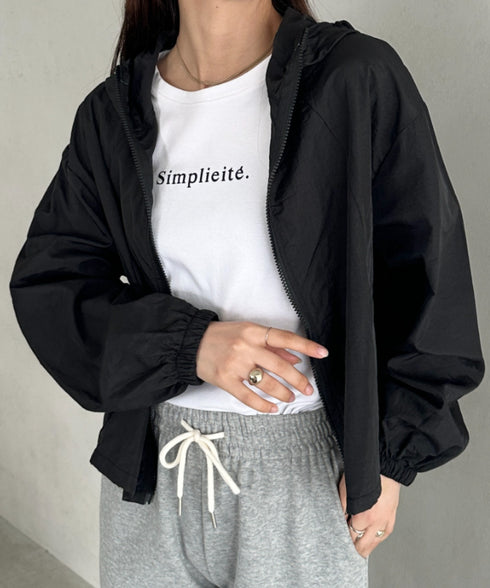 フード付きマウンテンパーカー | MD2253026 | ブラック