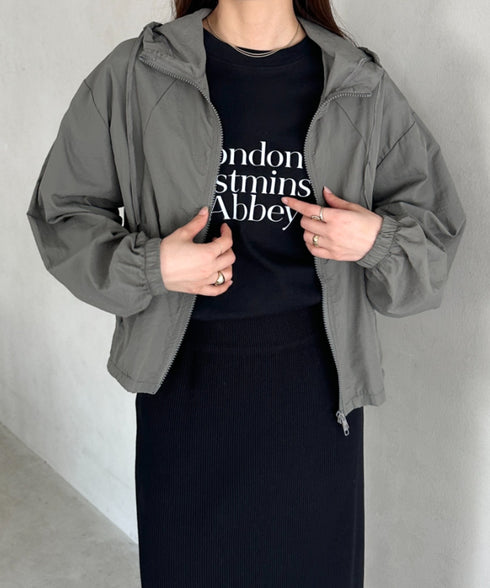 フード付きマウンテンパーカー | MD2253026 | グレー