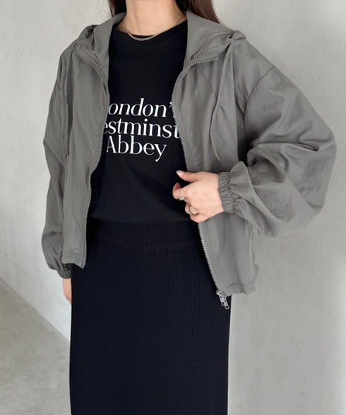 フード付きマウンテンパーカー | MD2253026 | グレー