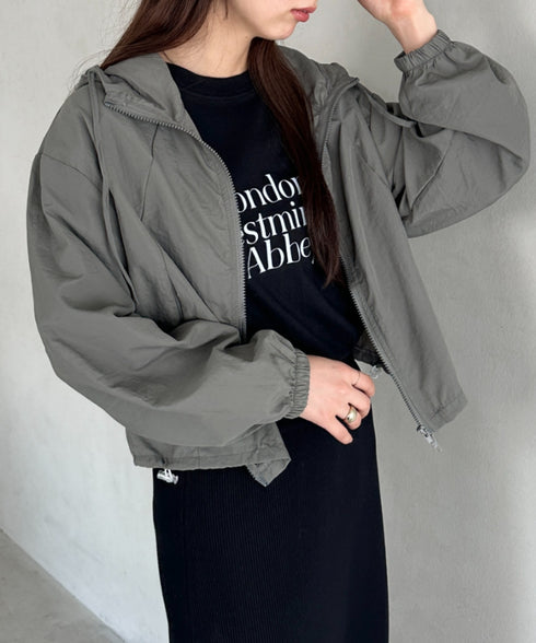 フード付きマウンテンパーカー | MD2253026 | グレー