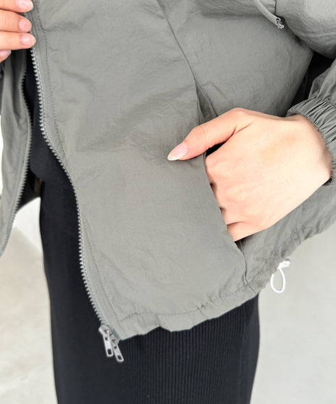 フード付きマウンテンパーカー | MD2253026 | グレー