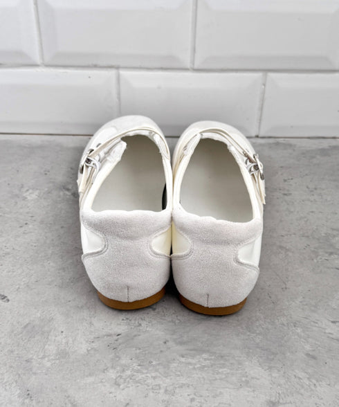 ダブルストラップバレエスニーカー | LO3256034 | アイボリー