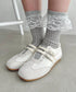 ダブルストラップバレエスニーカー | LO3256034 | アイボリー