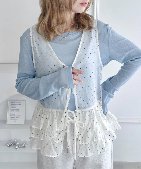 ルーズシアートップス | LO2253018 | ライトブルー