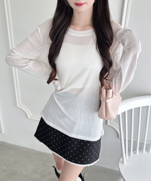 ルーズシアートップス | LO2253018 | ホワイト