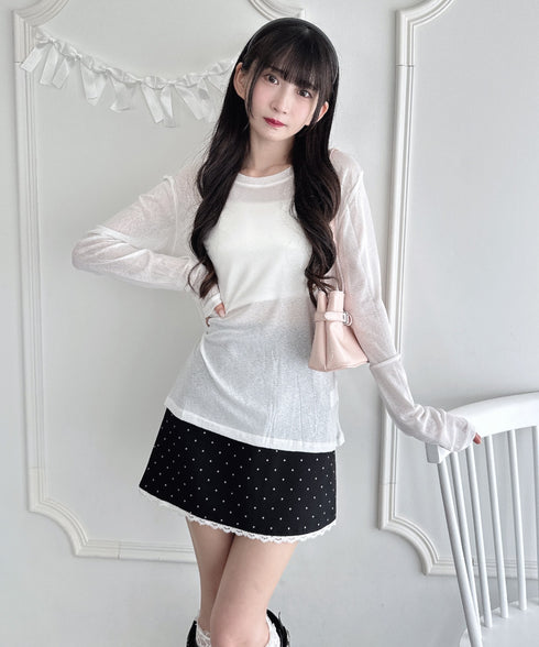 ルーズシアートップス | LO2253018 | ホワイト