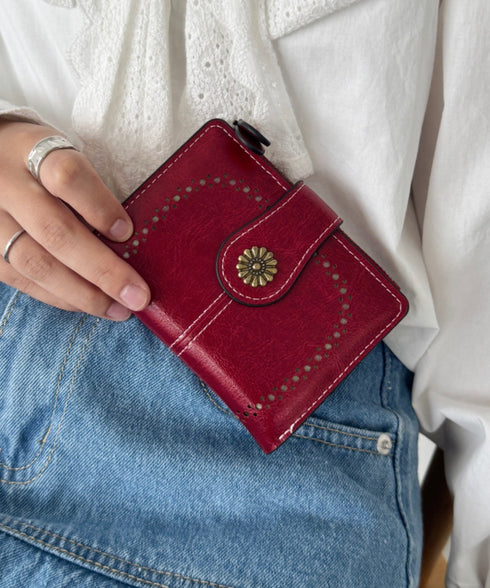 ヴィンテージライクコンチョミニウォレット | SL6256071 | レッド