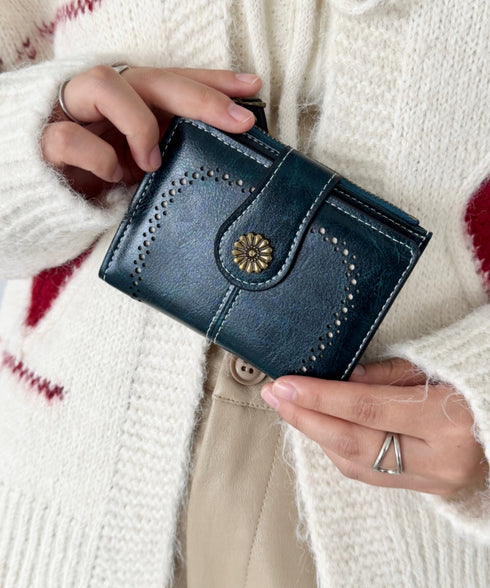 ヴィンテージライクコンチョミニウォレット | SL6256071 | ブルー