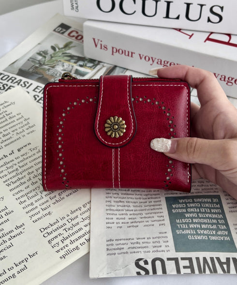 ヴィンテージライクコンチョミニウォレット | SL6256071 | レッド