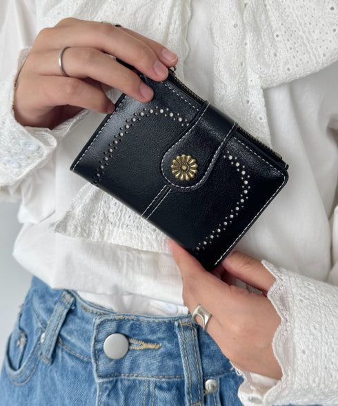 ヴィンテージライクコンチョミニウォレット | SL6256071 | ブラック