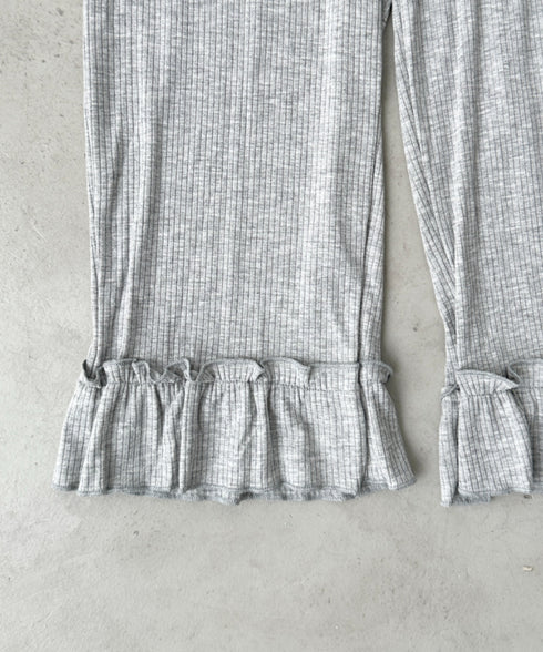 フリルデザインハーフレギンス | BA2253009 | グレー