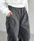 サイドギャザーナイロンカーゴパンツ | BA2253010 | グレー