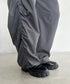 サイドギャザーナイロンカーゴパンツ | BA2253010 | グレー
