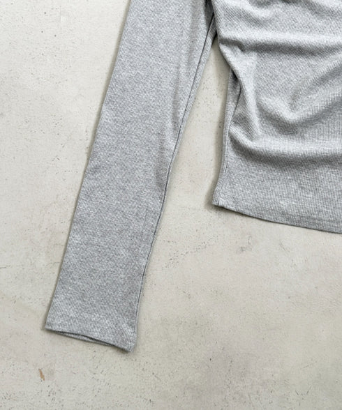 ドレープオフショル長袖トップス | BA2253011 | グレー