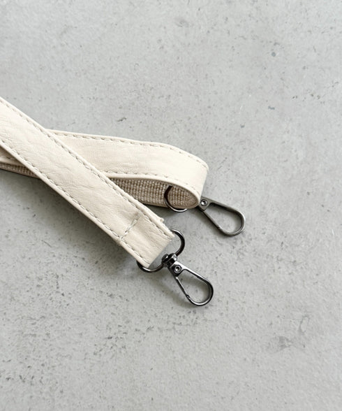 ダブルポケット2wayPUショルダーバッグ | BA1256013 | アイボリー