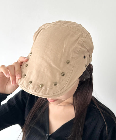 スタッズデザインハンチング帽 | BA5256016 | ベージュ