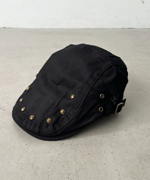 スタッズデザインハンチング帽 | BA5256016 | ブラック