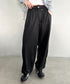 タック入りワイドスウェットパンツ | MD2253029 | ブラック
