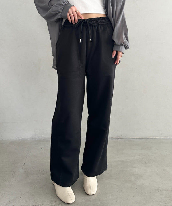 ハイウエストイージースウェットパンツ | MD2253030 | ブラック