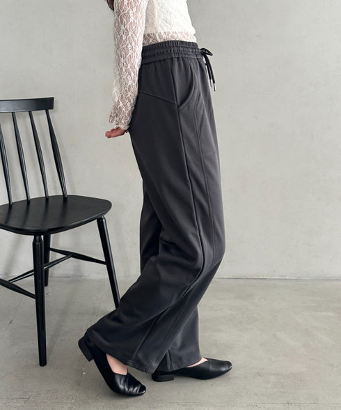 ハイウエストイージースウェットパンツ | MD2253030 | チャコールグレー