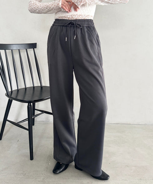 ハイウエストイージースウェットパンツ | MD2253030 | チャコールグレー