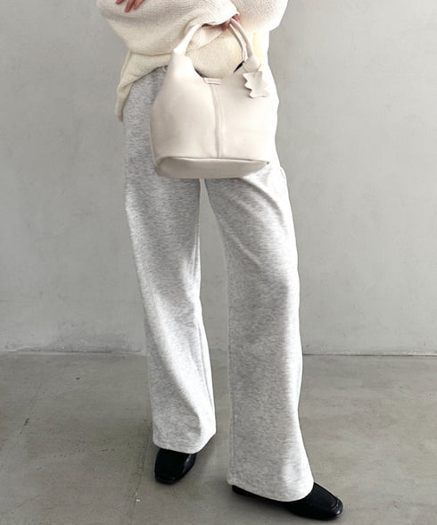 ハイウエストイージースウェットパンツ | MD2253030 | オートミール