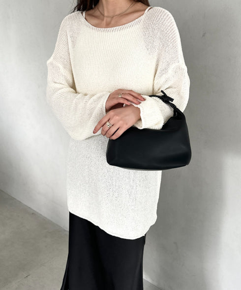 透かし編みゆるニットトップス | MD2253032 | アイボリー