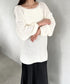 透かし編みゆるニットトップス | MD2253032 | アイボリー