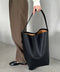 通勤通学にお勧め PUバケツトートバッグ | MD1253033 | ブラック