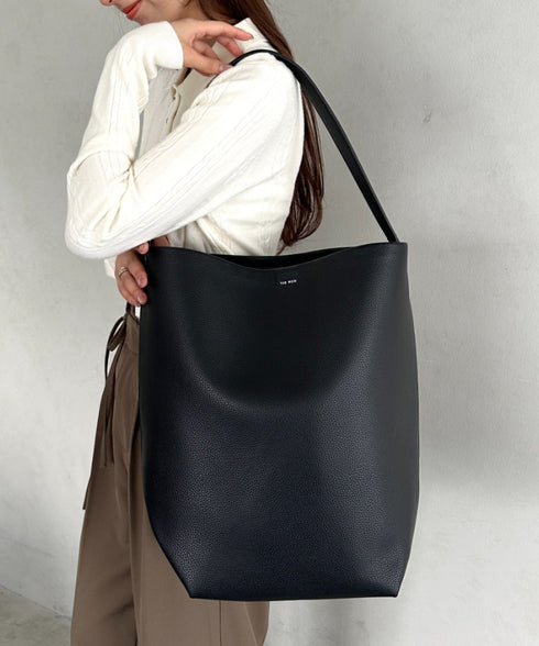 通勤通学にお勧め PUバケツトートバッグ | MD1253033 | ブラック