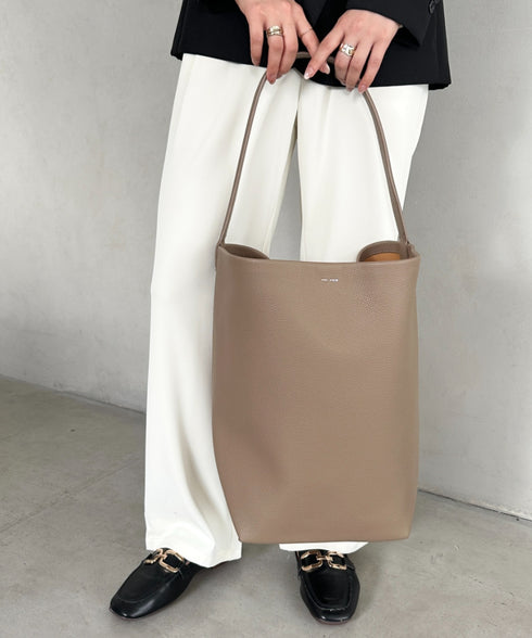 通勤通学にお勧め PUバケツトートバッグ | MD1253033 | グレイッシュベージュ