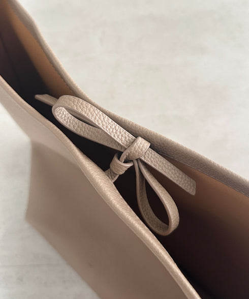 通勤通学にお勧め PUバケツトートバッグ | MD1253033 | グレイッシュベージュ