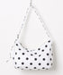ドット柄水玉ミニショルダーバッグ | WR1253033 | ホワイト